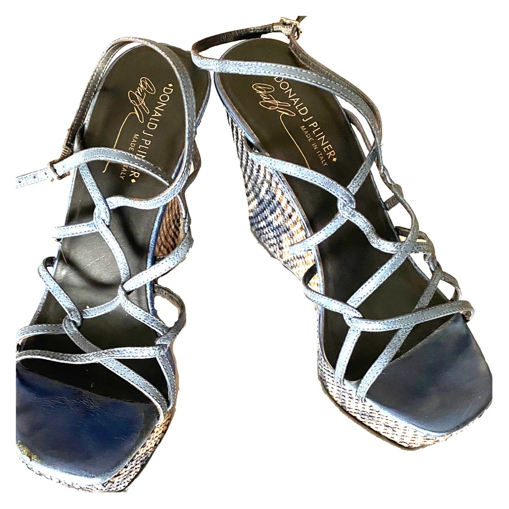 Donald Pliner Strappy Wedges